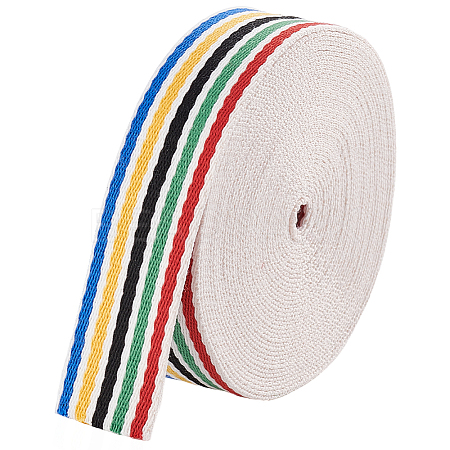 10 Yards Candy Color Polycotton Ribbon OCOR-BC0006-96B-1