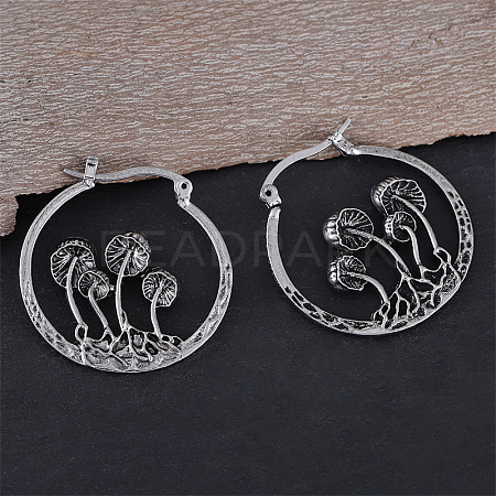 Alloy Hoop Earrings FS-WG4BE07-01-1-1