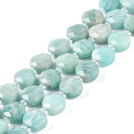 Natural Amazonite Beads Strands G-N342-18-1
