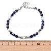 Adjustable 304 Stainless Steel Gemstone Beaded Bracelets FS-WG23DE2-14-2