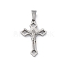 Non-Tarnish 304 Stainless Steel Pendants X-STAS-D087-02P-1-1