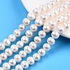 Natural Cultured Freshwater Pearl Beads Strands PEAR-S001-9-10mm-3-1
