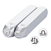 Iron Seal Stamps AJEW-BC0001-04C-1
