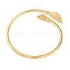 Brass Open Cuff Bangles for Women KK-S404-01G-3