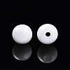 Opaque Solid Color Glass Beads X1-GLAA-N007-6mm-A02-2