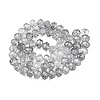 Transparent Glass Beads Strands GLAA-T023-4mm-A09-2