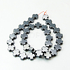 Non-Magnetic Synthetic Hematite Beads Strands G-G096-12x12x5mm-2