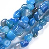 Natural Agate Beads Strands G-I256-01-2
