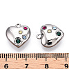 304 Stainless Steel Charms STAS-T064-10P-3