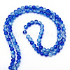Baking Paint Crackle Glass Beads Strands X-CCG-S001-8mm-16-2
