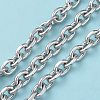 Oval Oxidation Aluminum Cable Chains CHA-K003-01P-2