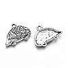 Tibetan Style Alloy Pendants X-TIBE-S323-079AS-RS-2
