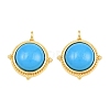 Dyed Synthetic Turquoise Pendants GG-CBA110A-03G-1