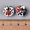 Handmade Bumpy Lampwork Beads LAMP-Q039-15A-4