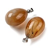 Natural Red Agate Pendants GG-K002-08A-21-2