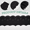 5 Yards Cotton Embroidery Flower Lace Ribbon OCOR-MA0001-27B-5