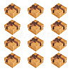 Square Paper Jewelry Ring Gift Boxes with Bowknot CON-TAC0010-80C-3