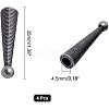 4Pcs Zinc Alloy Cord Ends FIND-CA0003-94-2