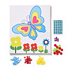 Creative DIY Butterfly Pattern Resin Button Art DIY-Z007-40-2