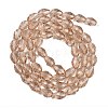 Transparent Glass Beads Strands EGLA-N013-T8mm-D23-2