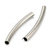 Non-Tarnish 304 Stainless Steel Tube Beads STAS-B047-27D-P-2