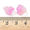Transparent Glass Beads Caps GLAA-B028-01A-3