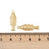 Ocean Theme Brass Pendants KK-F902-07J-G-3