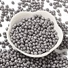 6/0 Opaque Baking Paint Glass Seed Beads X1-SEED-M012-02A-17-2