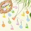 30Pcs 2 Styles Sports Opaque Resin Pendants RESI-CJ0005-35-6