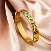 304 Stainless Steel Enamel Bangles FS-WG30162-13-1
