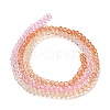 Transparent Painted Glass Beads Strands DGLA-A034-T2mm-A20-5