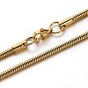 304 Stainless Steel Snake Chains Bracelets BJEW-O091-06-3