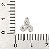 Non-Tarnish 304 Stainless Steel Charms STAS-Z076-01P-03-3