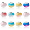 14Pcs 7 Colors Glass European Beads GPDL-YW0001-03-1