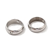 Non-Tarnish 201 Stainless Steel Bead Frames STAS-O130-06P-A-2