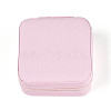 Square PU Leather Jewelry Set Box PAAG-PW0012-05B-1