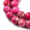 Dyed Natural Regalite/Imperial Jasper/Sea Sediment Jasper Beads Strands G-B124-C03-02-4
