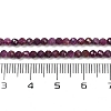 Natural Ruby Beads Strands G-C181-B06-02-5