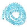 Transparent Glass Beads Strands EGLA-A039-T3mm-D20-2