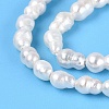Natural Nucleated Pearl Beads Strands PEAR-N012-02O-01-4