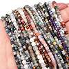 Natural Mixed Gemstone Beads Strands G-A097-D03-07-5