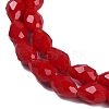 Opaque Solid Color Beads Strands EGLA-N013-P6mm-D07-3
