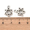 Tibetan Style Alloy Charms FIND-Z099-07AS-01-3