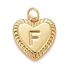Rack Plating Real 18K Gold Plated Brass Pendants KK-E260-01G-F-1