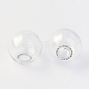 Round Mechanized Blown Glass Globe Ball Bottles X-BLOW-R001-8mm-2