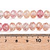 Transparent Glass Beads Strands GLAA-T023-8mm-A06-4