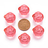 Transparent Acrylic Pendants TACR-T024-05B-910-3