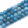 Natural Apatite Beads Strands G-S333-7.5mm-012-1