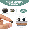 Natural Indian Agate Cabochons G-R416-12mm-14-3