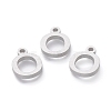 Tarnish Resistant 304 Stainless Steel Pendants STAS-A045-09P-1